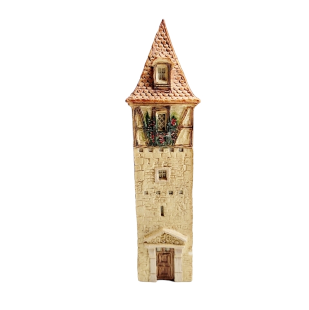 Vintage J. Carlton Handpainted #213061 French Building Dominque Gault